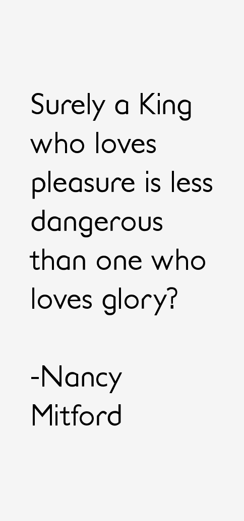 Nancy Mitford Quotes