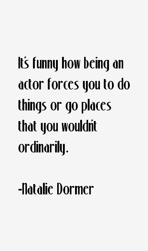 Natalie Dormer Quotes