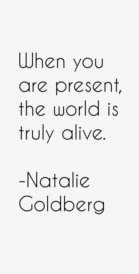 Natalie Goldberg Quotes