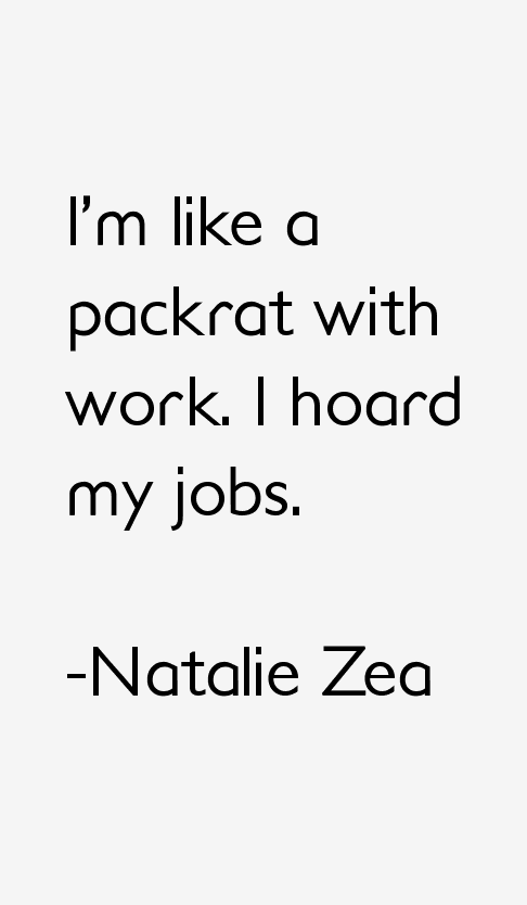 Natalie Zea Quotes