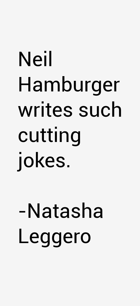 Natasha Leggero Quotes