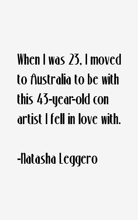 Natasha Leggero Quotes