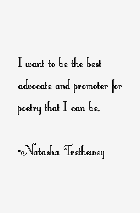 Natasha Trethewey Quotes