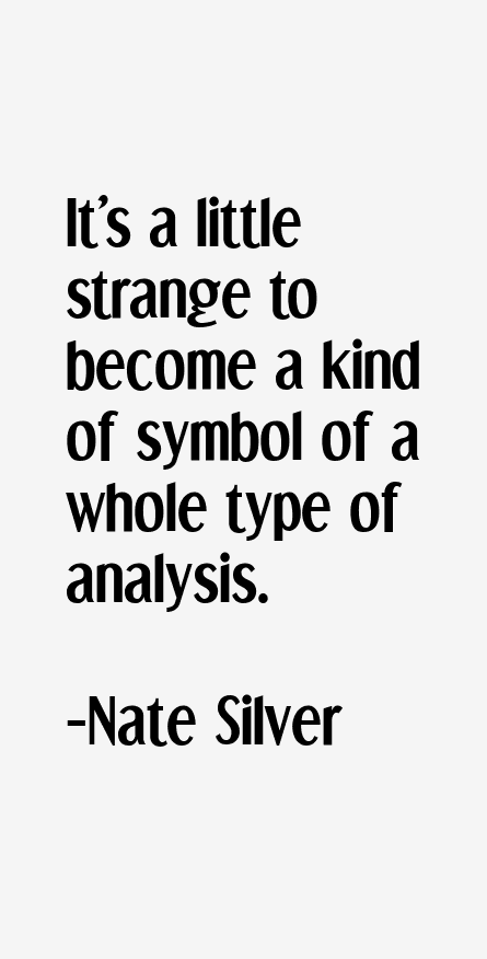 Nate Silver Quotes