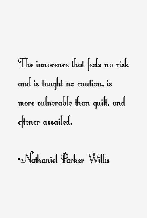 Nathaniel Parker Willis Quotes