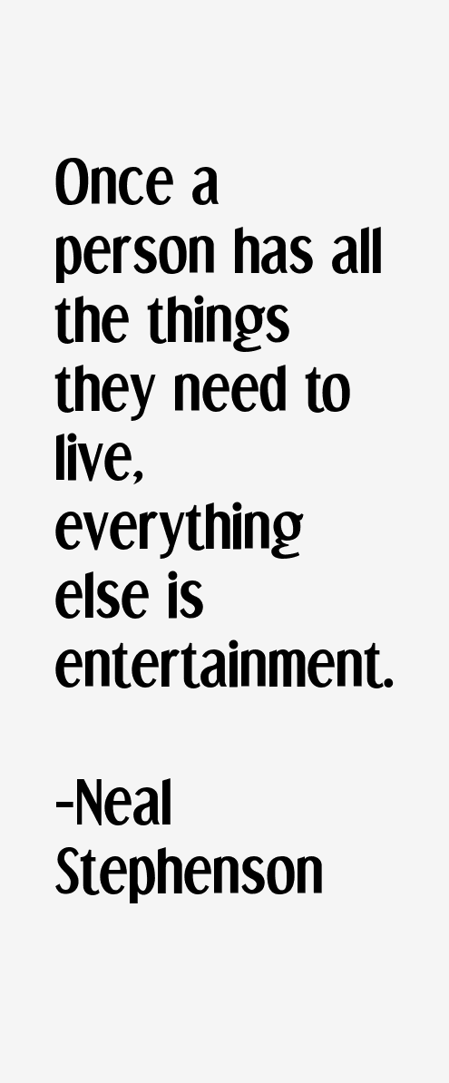 Neal Stephenson Quotes
