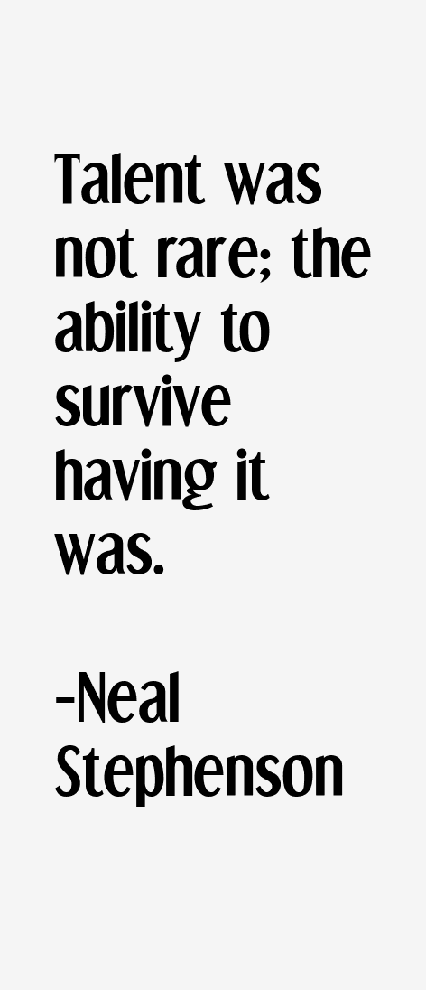 Neal Stephenson Quotes