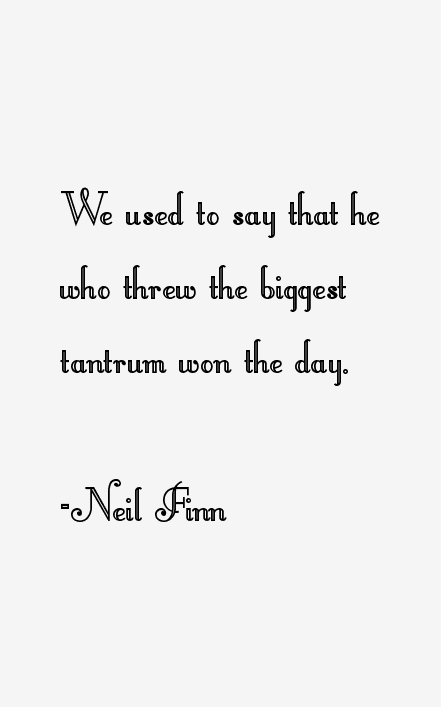 Neil Finn Quotes