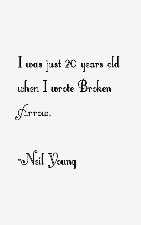Neil Young Quotes