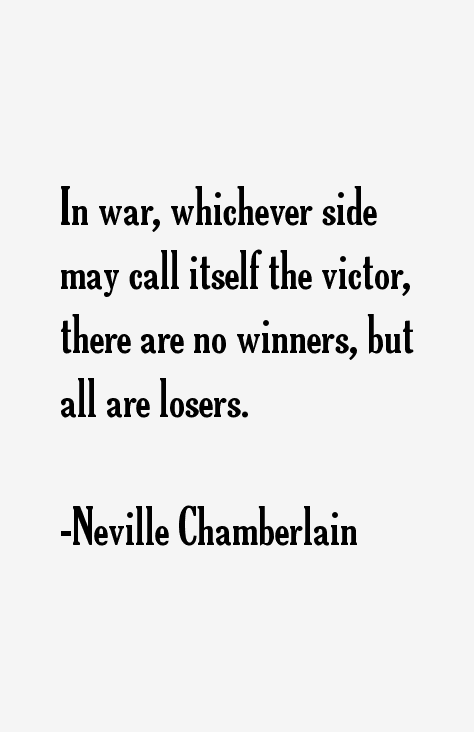 Neville Chamberlain Quotes