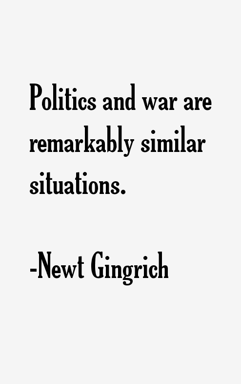 Newt Gingrich Quotes