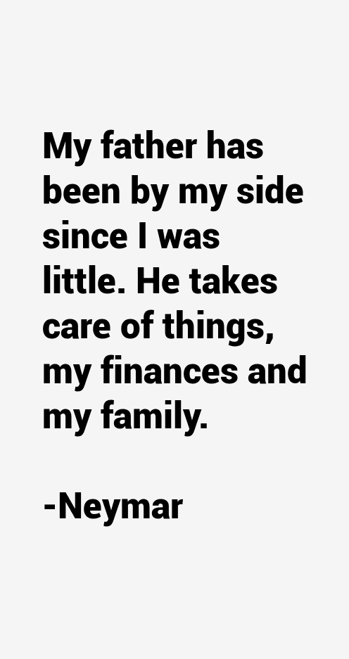 Neymar Quotes