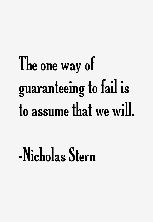 Nicholas Stern Quotes