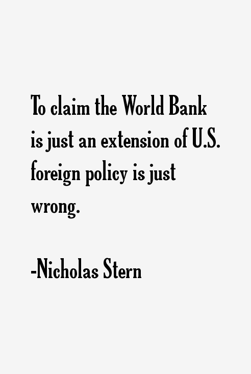 Nicholas Stern Quotes
