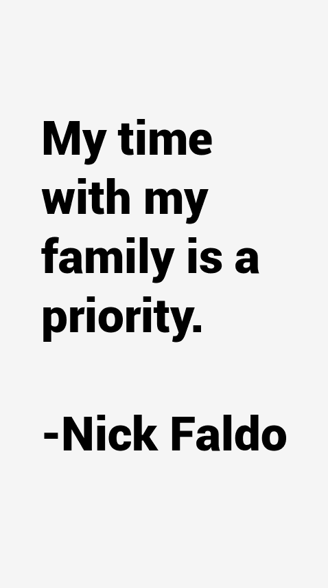 Nick Faldo Quotes