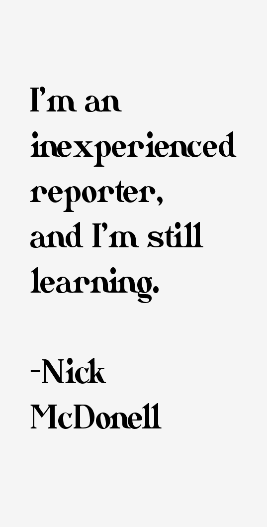 Nick McDonell Quotes