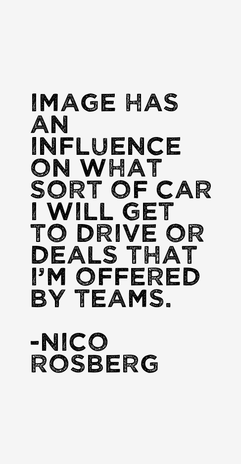 Nico Rosberg Quotes