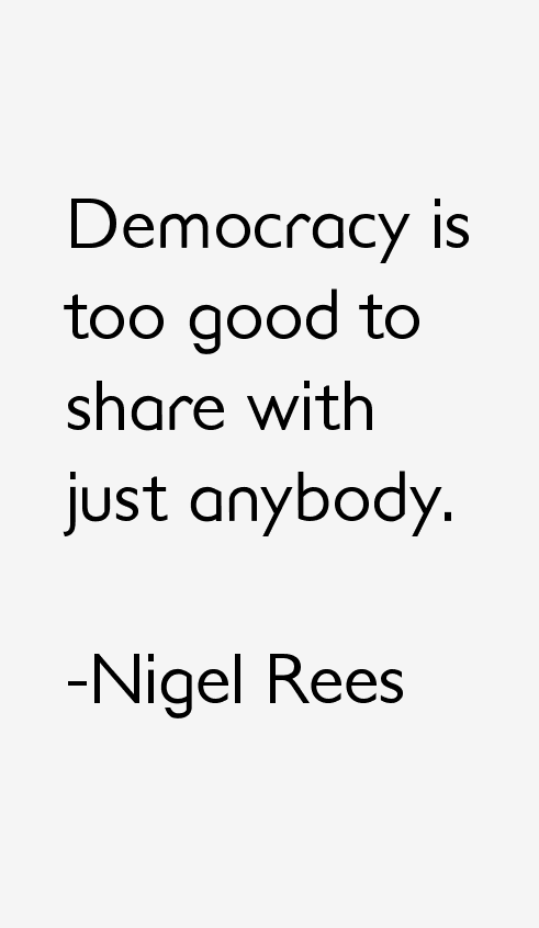 Nigel Rees Quotes