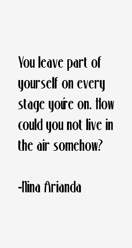Nina Arianda Quotes