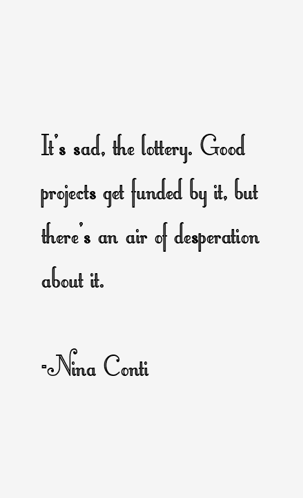 Nina Conti Quotes