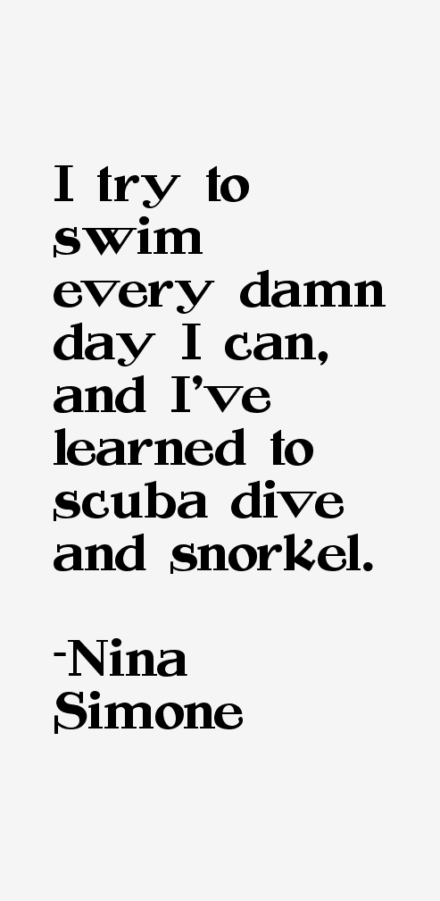 Nina Simone Quotes
