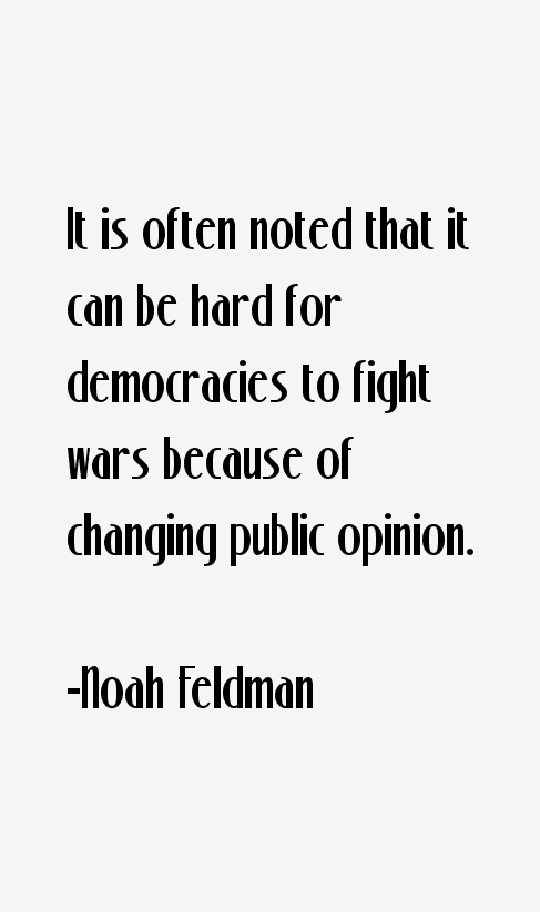 Noah Feldman Quotes