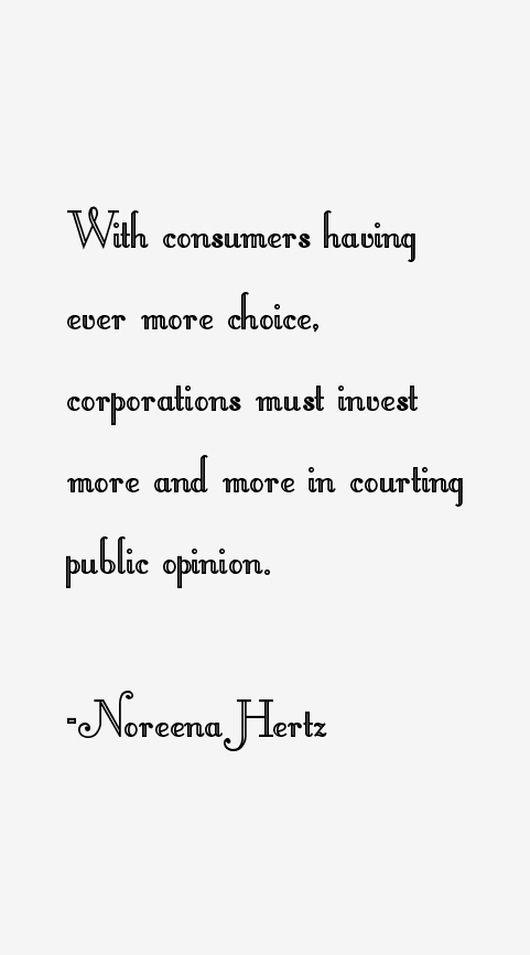 Noreena Hertz Quotes