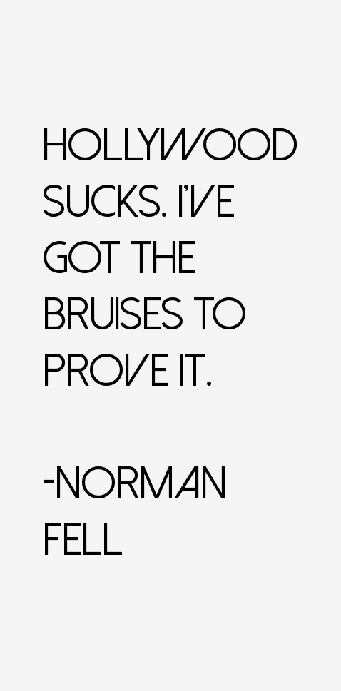 Norman Fell Quotes
