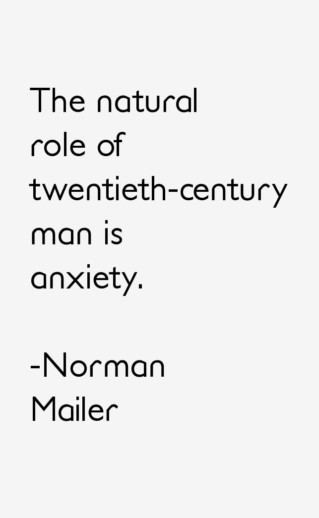 Norman Mailer Quotes