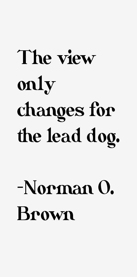 Norman O. Brown Quotes