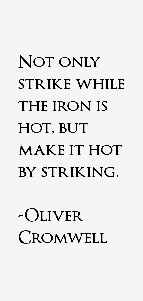 Oliver Cromwell Quotes