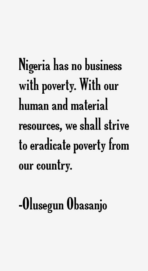 Olusegun Obasanjo Quotes