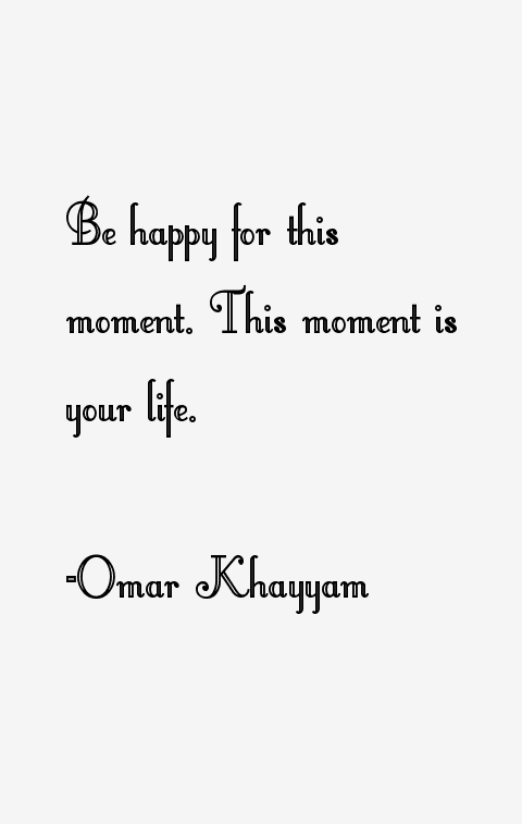 Omar Khayyam Quotes