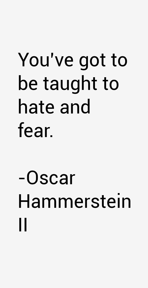 Oscar Hammerstein II Quotes