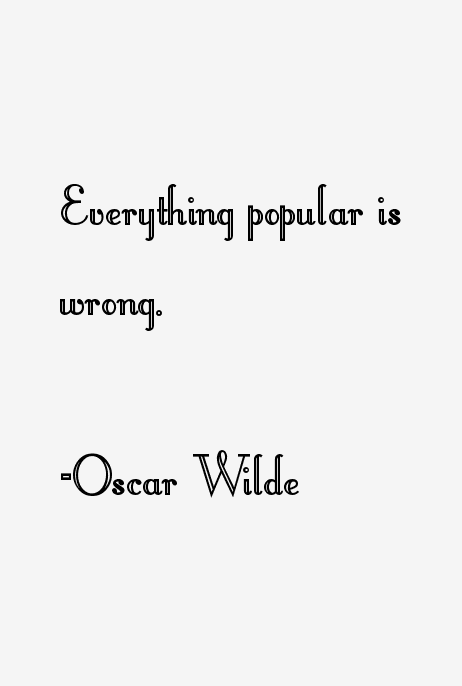 Oscar Wilde Quotes