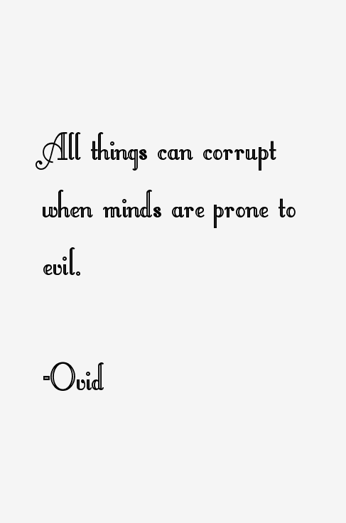Ovid Quotes