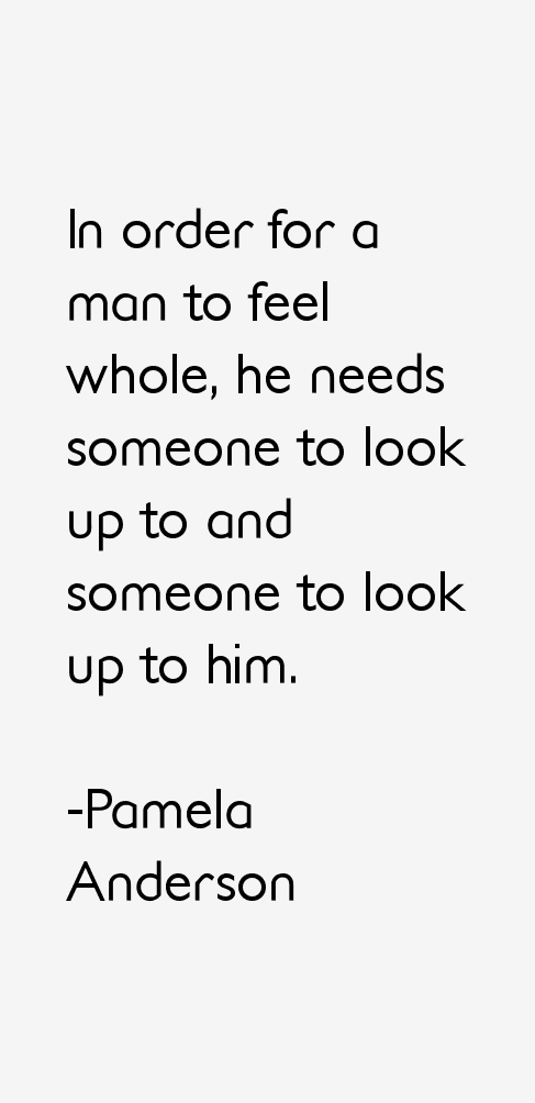 Pamela Anderson Quotes