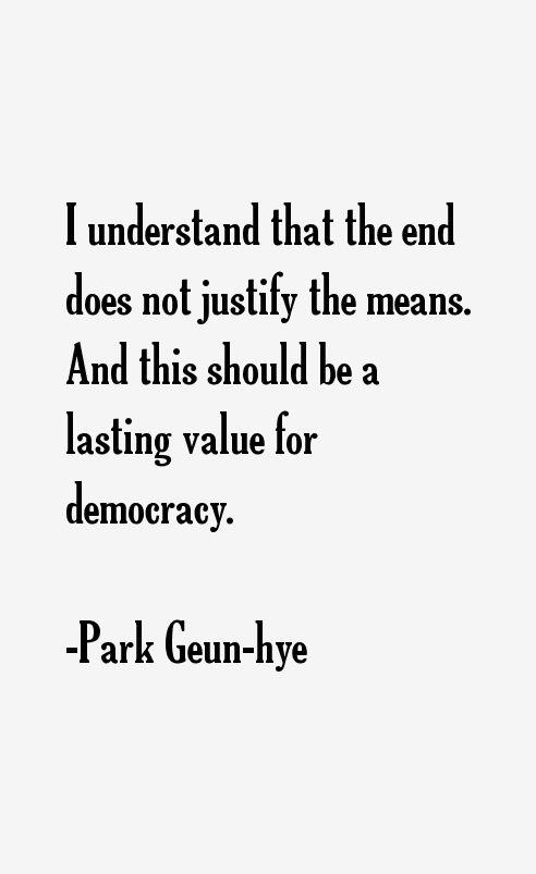 Park Geun-hye Quotes