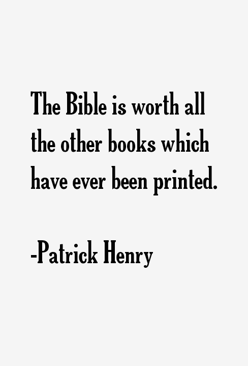 Patrick Henry Quotes
