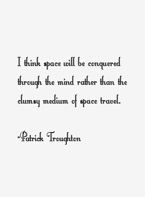 Patrick Troughton Quotes