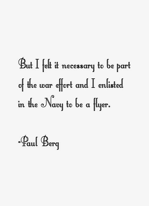 Paul Berg Quotes