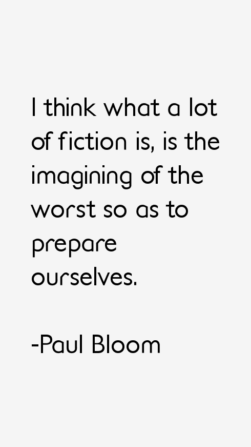 Paul Bloom Quotes