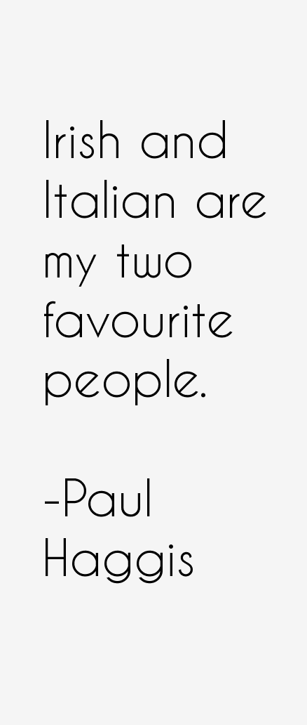 Paul Haggis Quotes