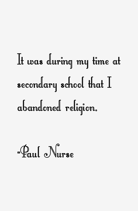 Paul Nurse Quotes