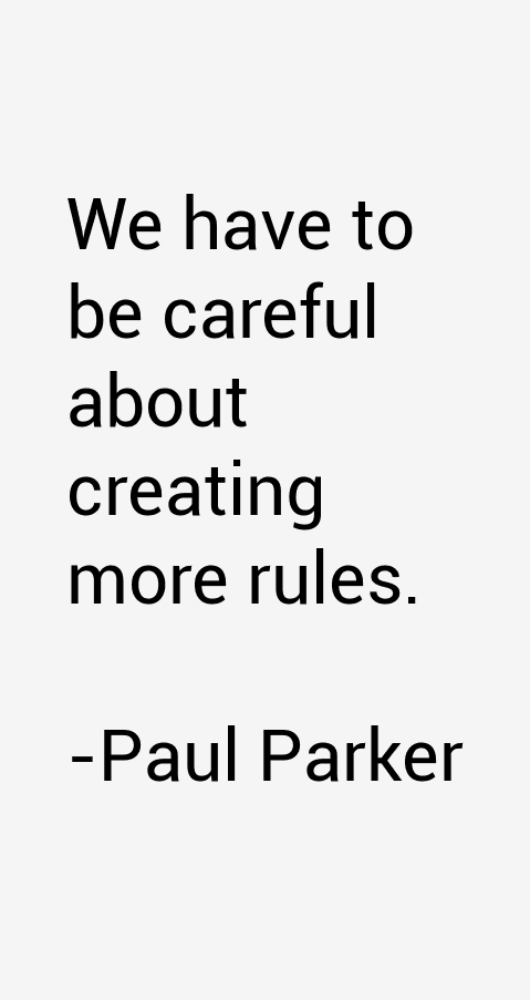 Paul Parker Quotes