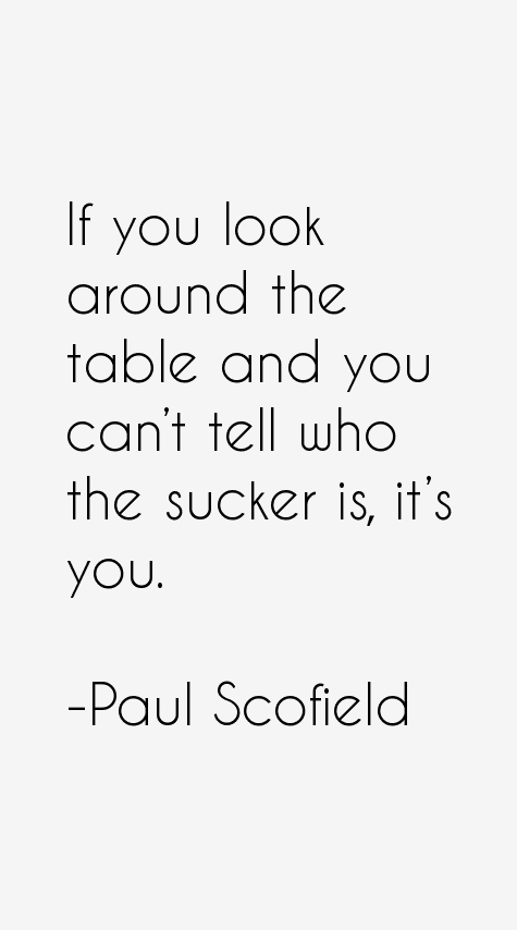 Paul Scofield Quotes