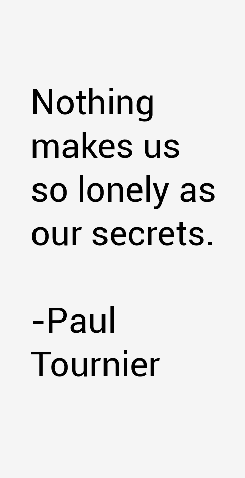 Paul Tournier Quotes