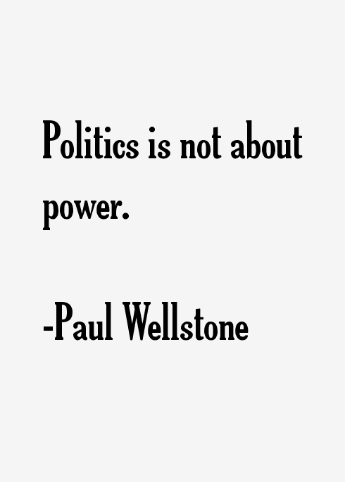 Paul Wellstone Quotes