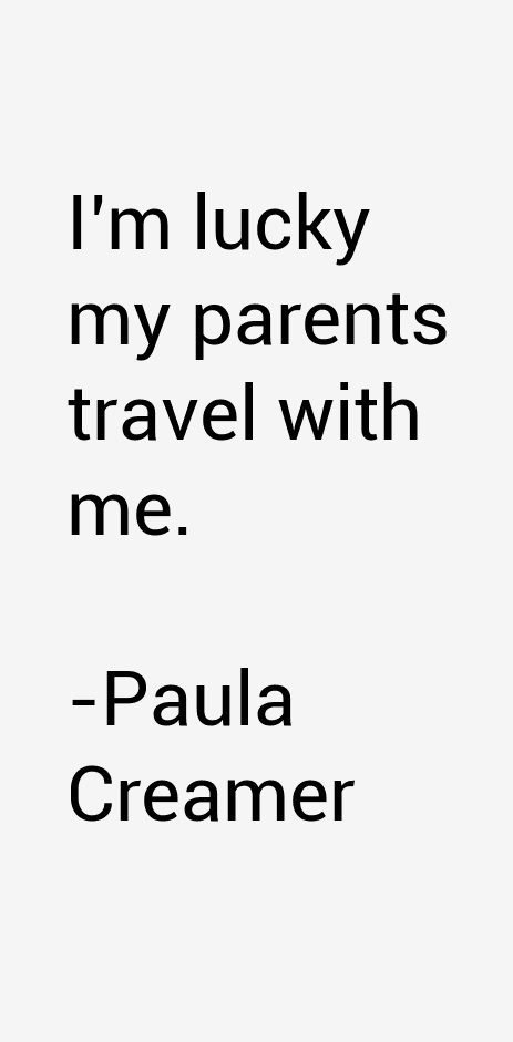 Paula Creamer Quotes