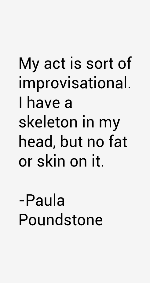 Paula Poundstone Quotes